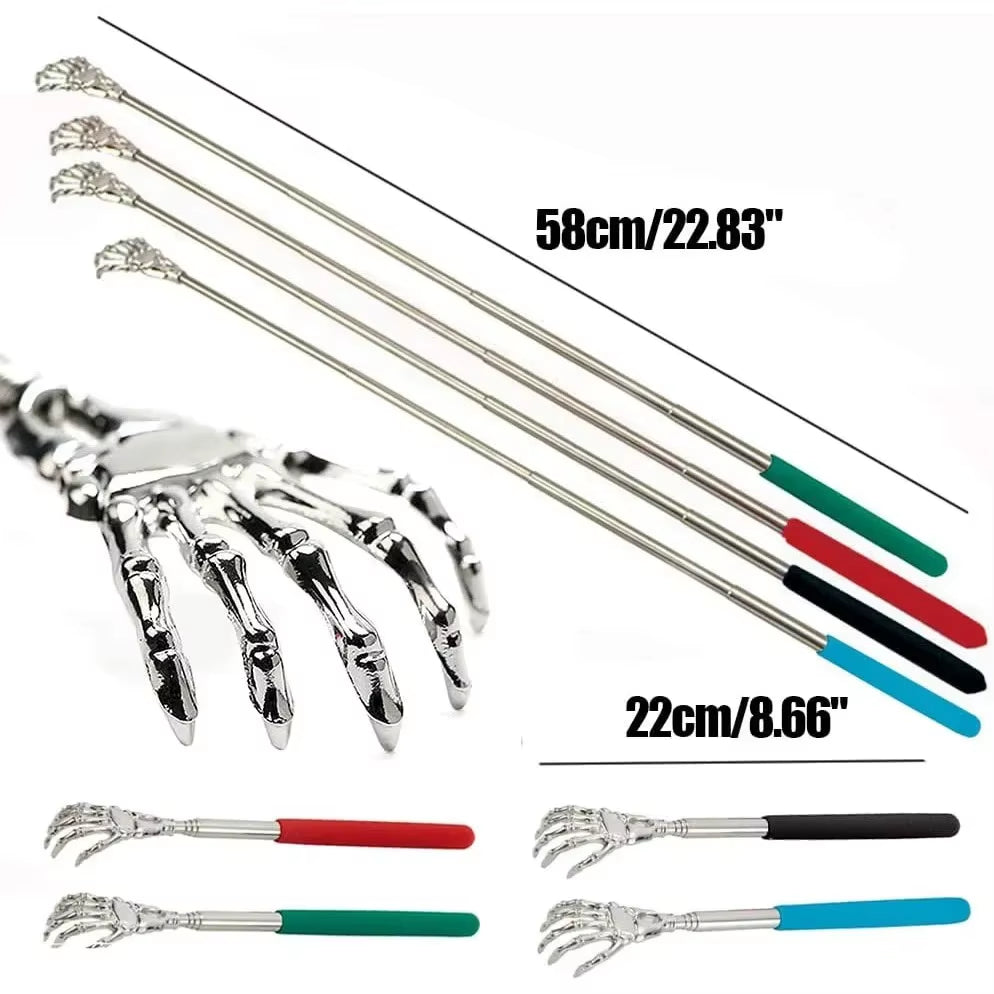 Massager Back Stainless Steel Scratcher Telescopic Scratching Extendable Itch Old Man Happy Health Products Hackle Handicrafts