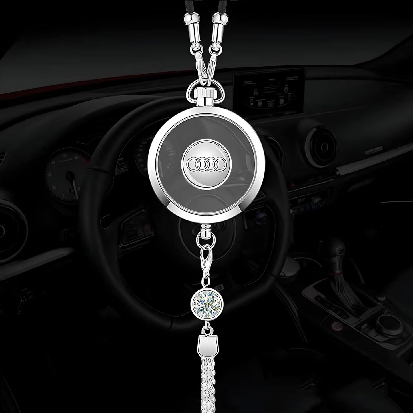 Audi Car Diffusers for Essential Oils, Hanging Air Freshener