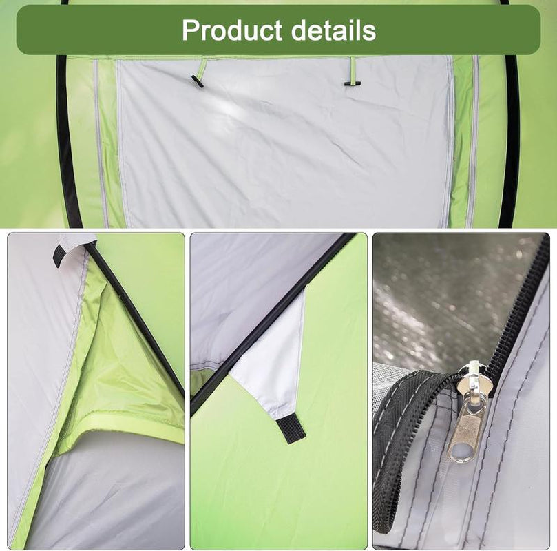AYA Starsx 4 Person Easy Pop up Tent Waterproof Automatic Setup 2 Doors-Instant Family Tents for Camping Hiking & Traveling