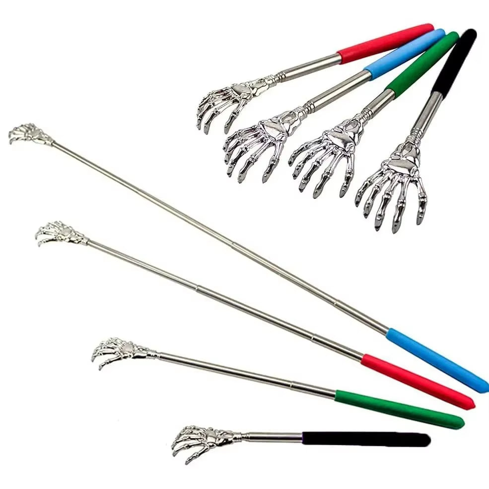 Massager Back Stainless Steel Scratcher Telescopic Scratching Extendable Itch Old Man Happy Health Products Hackle Handicrafts