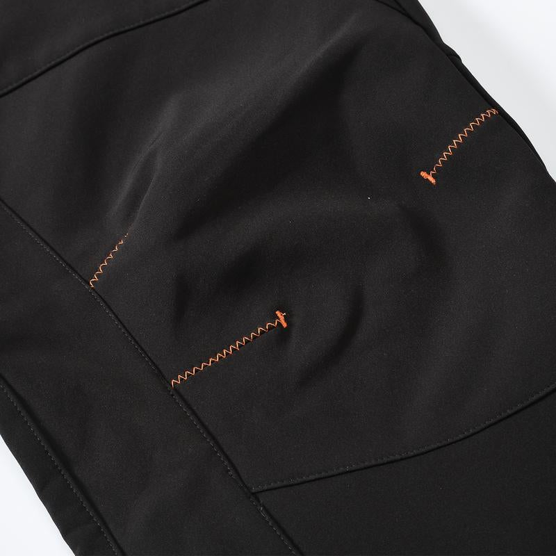 Men'S Winter Pants Snow Ski Pants Fleece Lined Waterproof Water Resistant Softshell Hiking Pants 4 Pockets Trousers with Belt