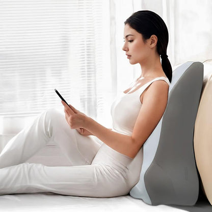 Memory Foam Wedge Pillow for Adults, Ergonomic Design, Memory Foam Pillow for Back, Neck, Leg Support, Face-Down Reading Pillow Soft Fabric Comfortably, Versatile Usage, Sleep Pillow Home, Living Room Bed Sofa Wedge Pillow Ideal for Back Massage