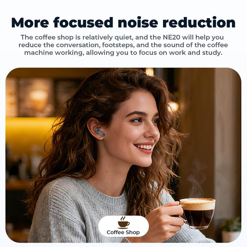 Htc AI Translation Wireless Earbuds,Translator 134 Languages Bluetooth Headphones,Lcd Full Color Display Screen Charging Case Ear Buds with MIC