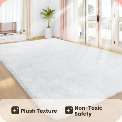 Faux Fur Shag Rug Available Carpet for Living Room and Bedroom