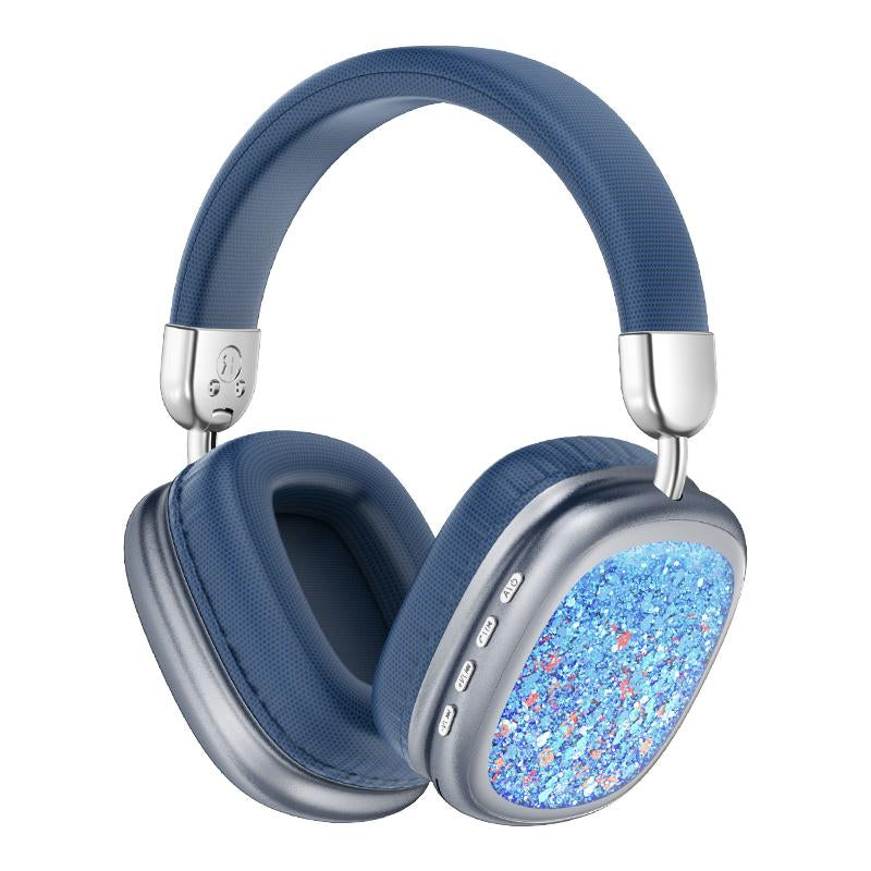 Bluetooth Headphones Over-Ear, Foldable Wireless and Wired Stereo Headset Micro SD/TF, for Cell Phone,Pc,Soft Earmuffs &Light Weight for Prolonged Wearing.Wireless Headphones On-Ear Headphones