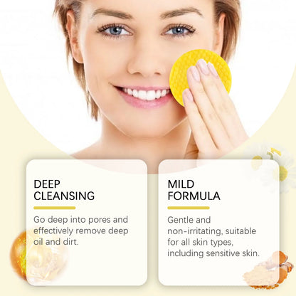 Turmeric Cleansing Pads,Kojic Acid and Turmeric Cleansing Pads for Face and Body Remove Excess Keratin